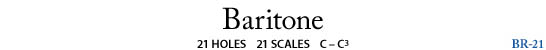 Baritone Harmonica