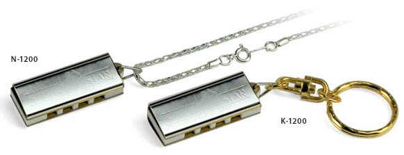 Keychain & Necklace Harmonica